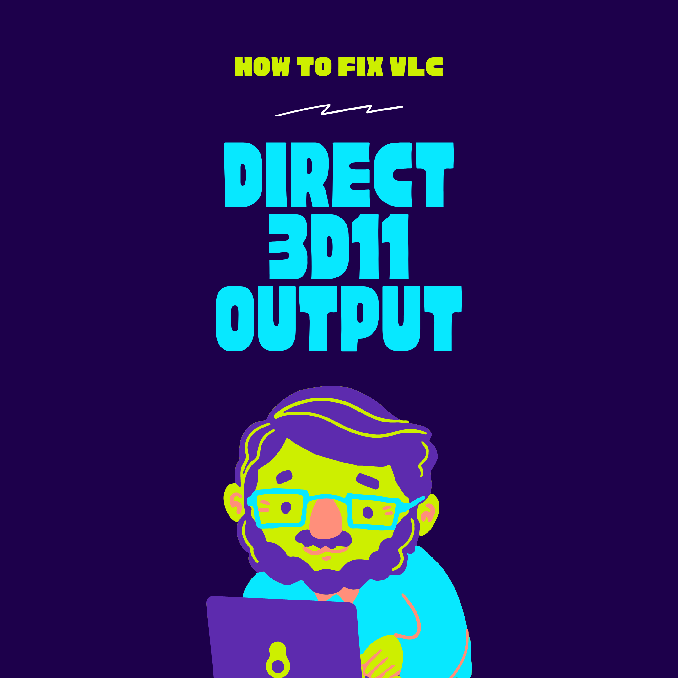 fix direct 3d11 output in vlc media player